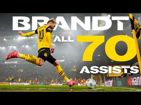 😮‍💨 ALL 70 Assists by Julian Brandt in a BVB shirt 🔥