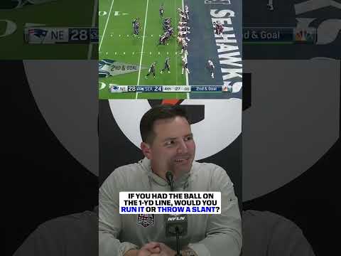 A very important question for Mike Macdonald 😅