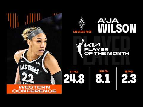 Western Conference Player of the Month: A'ja Wilson