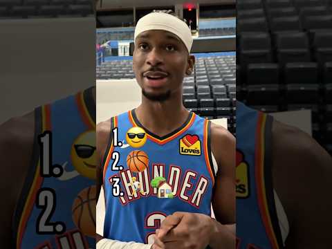 After an MVP season and an NBA championship, what did SGA do this summer? ☀️ 😎