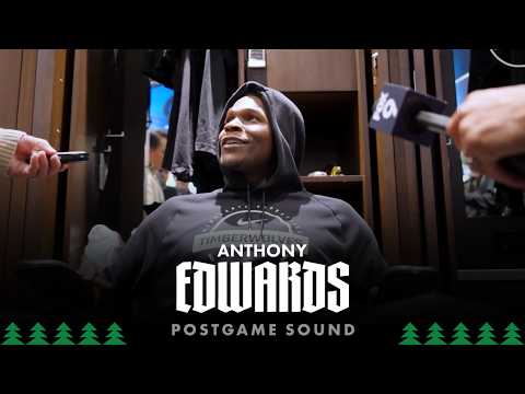 "I Love Everything About Jaden." | Anthony Edwards Postgame Sound | 1.29.26