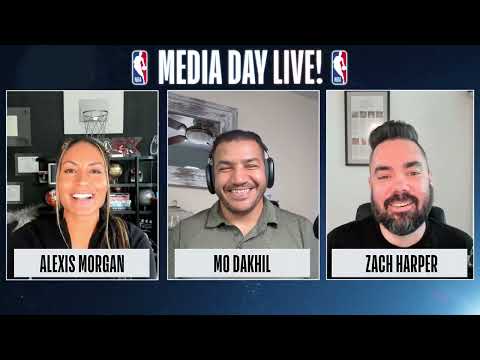 LIVE: Media Day Live! | Alexis Morgan, Zach Harper, & Mo Dakhil take you inside 2025 #NBAMediaDay