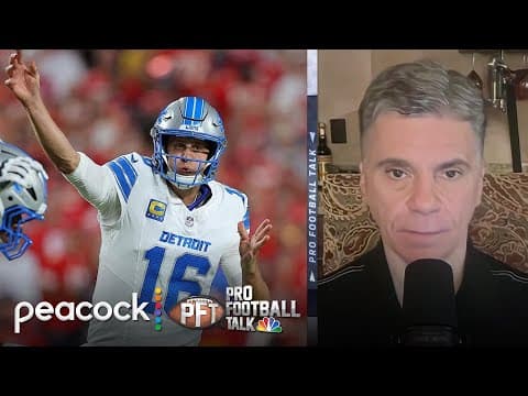 Inside officiating on Jared Goff's trick play vs. Chiefs in Week 6 | Pro Football Talk | NFL on NBC