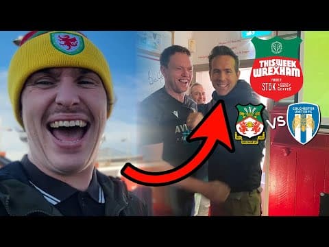 Epic Week in Wrexham: Hanging Out with Ryan Reynolds & Declan Swans!