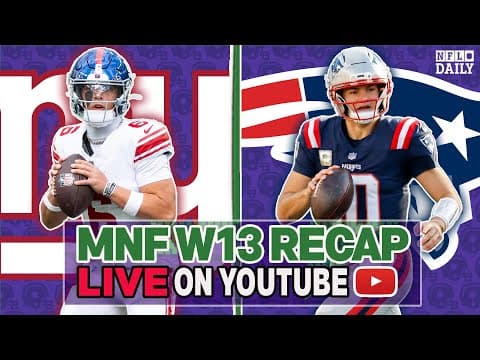 Patriots REVENGE Game, AFC Super Bowl Hierarchy and Drake Maye's MVP Chances | NFL Daily