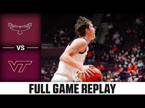 Maryland Eastern Shore vs. Virginia Tech Full Game Replay | 2025-26 ACC Men's Basketball