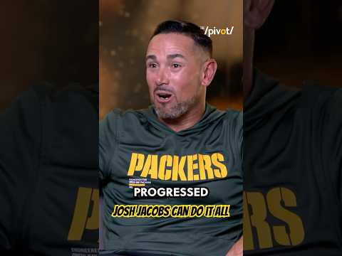 I learned real quick, we can just keep handing Josh the rock and he’s gonna keep going #nfl #packers