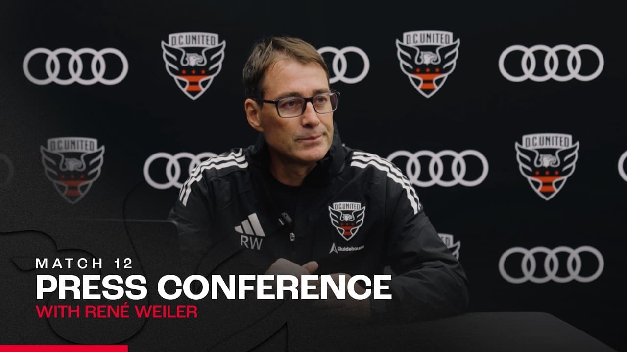 René Weiler Pre-Match Press Conference | Nashville SC vs D.C. United | MLS 2026