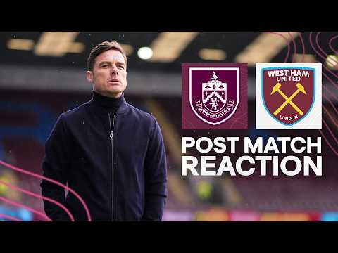 Scott Parker On Defeat To West Ham United | REACTION | Burnley 0-2 West Ham United