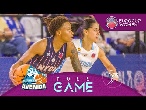 LIVE - Perfumerias Avenida v Nyon Basket Feminin | EuroCup Women 2025-26 | Regular Season