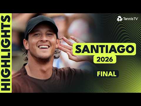 Yannick Hanfmann vs Luciano Darderi For The Crown 👑 | Santiago 2026 Final Highlights