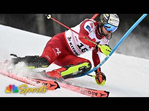 Manuel Feller secures slalom win, seventh World Cup on home snow in Kitzbuhel | NBC Sports
