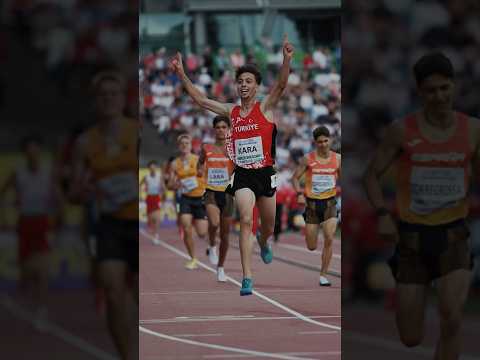 Kara claims steeplechase gold 🌟 at #Tampere2025  🇹🇷