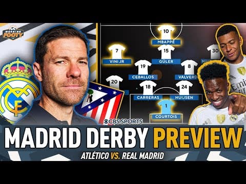 Atlético vs. Real Madrid DERBY MATCH PREVIEW | Xabi Alonso seeks 7th STRAIGHT WIN! 🔥 | Morning Footy