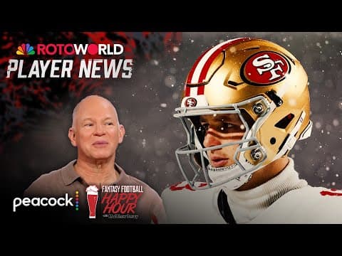 Brock Purdy gives 49ers offense an 'extra dimension' | Fantasy Football Happy Hour | NFL on NBC