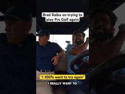 Brad Dalke playing PRO GOLF? 😳