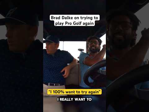 Brad Dalke playing PRO GOLF? 😳