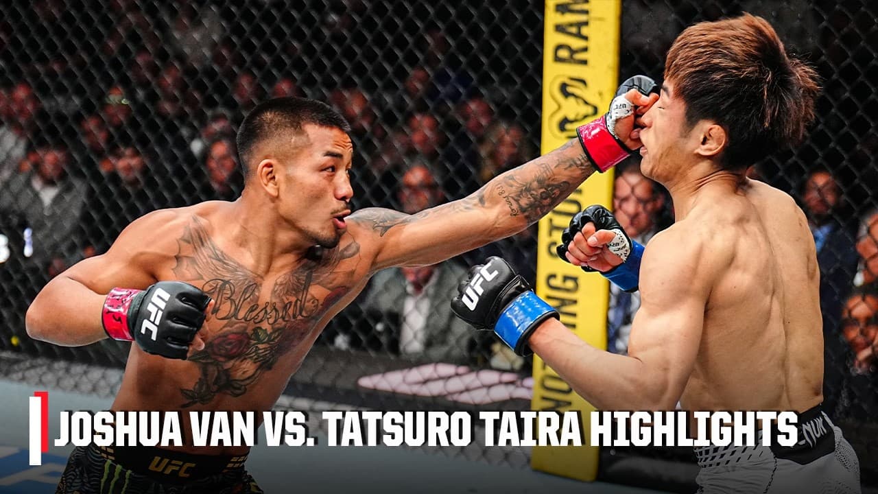 UFC 328 Highlights: Joshua Van vs. Tatsuro Taira | ESPN MMA