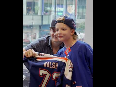 Fans Pack the NHL Shop to Meet Matt Rempe :handshake: