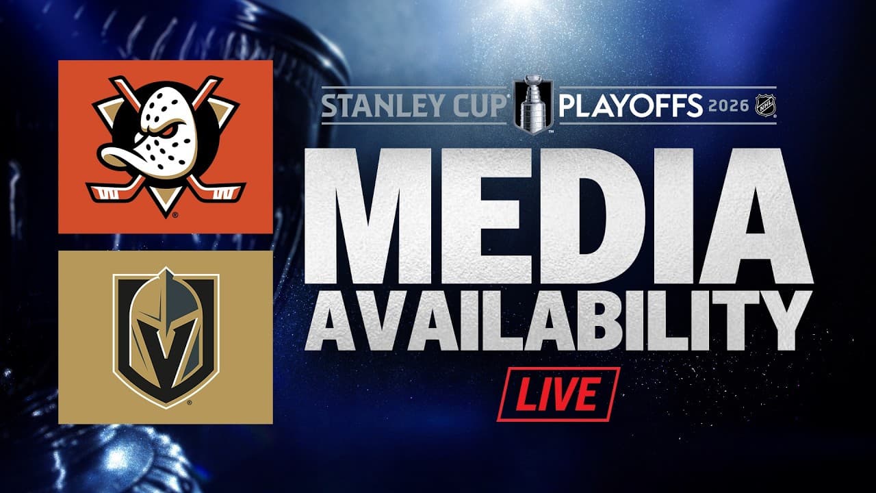 Anaheim Ducks @ Vegas Golden Knights Game 3 Post-Game Media Availability