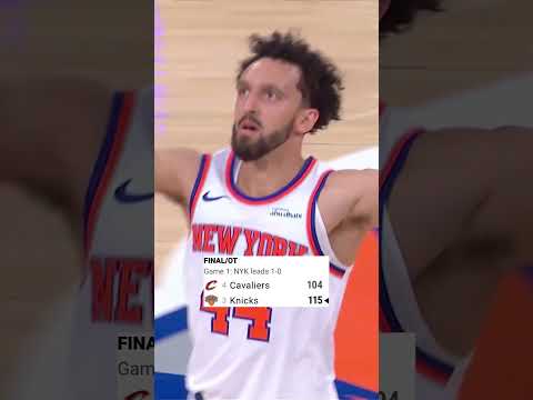 GAME WON. #nba #nyknicks #nbaplayoffs