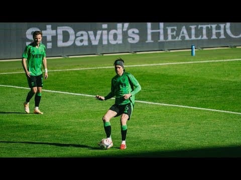 Back In Our Favorite Place With Our Favorite People 💚🖤 | Austin FC Preseason Match vs. NYCFC