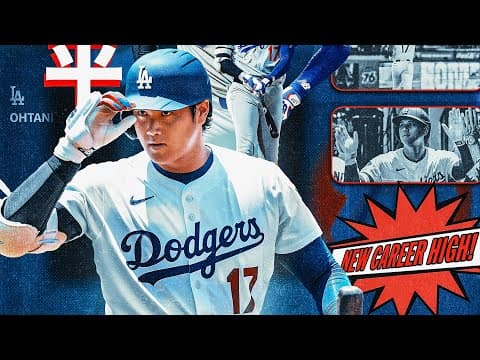 NEW CAREER HIGH! Shohei Ohtani hits his 55th home run of the season! 😳 | 大谷翔平ハイライト