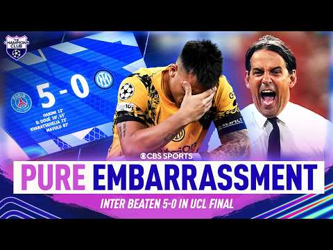 PSG EMBARRASS Inter Milan in Champions League Final 😬 | Reaction to UCL Final 🏆 | Champions Club