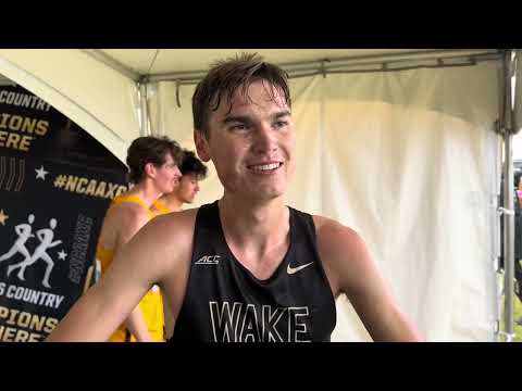 Rocky Hansen after runner-up finish at 2025 NCAA XC champs