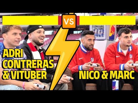 Marc & Nico vs Adri Contreras & Vituber in the most red and white match of FC26