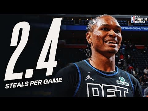 Ausar Thompson Named @kia Eastern Conference Defensive Player of the Month