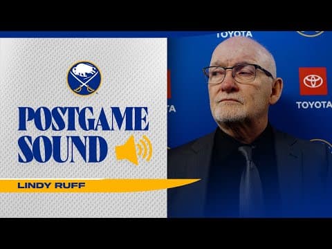 "Rock Solid" | Lindy Ruff After Ninth-Straight Win | Buffalo Sabres