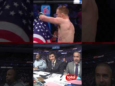 Left them STUNNED! #ufcwhitehouse