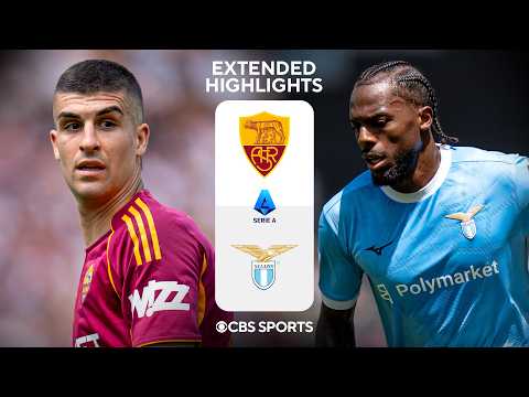 Roma vs Lazio: Extended Highlights | Serie A | CBS Sports Golazo