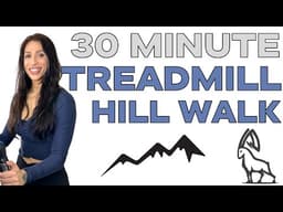 Calorie-Crushing Hill Walk | Treadmill Incline Follow-Along