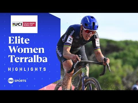 DOMINATION! 🤩 | Women's UCI Cyclo-Cross World Cup Terralba Race Highlights | Eurosport Cycling
