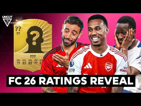 FC 26 RATINGS REVEALED! ft Bruno Fernandes, Gabriel & Pape Matar Sarr