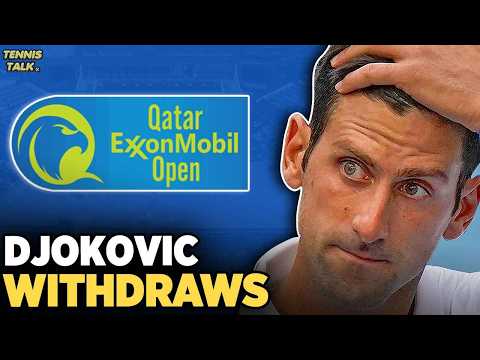 Djokovic Withdraws from ATP Doha 2026 | Tennis News