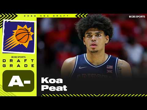 Koa Peat selected No. 30 overall by Suns | 2026 NBA Draft Grades & Instant Reaction