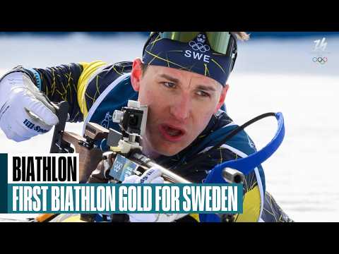 Martin Ponsiluoma hits final shots for 12.5km pursuit gold