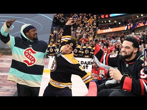NFL Players at NHL Games