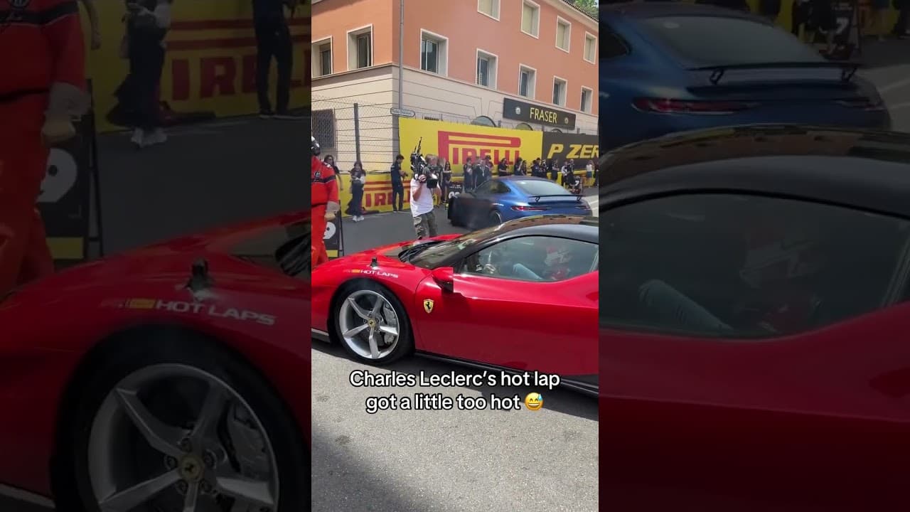 This is fine 🔥 (via @ferrari/TT)