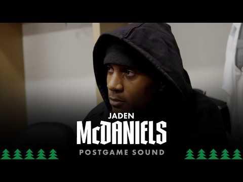 "Staying Confident While I Shoot." | Jaden McDaniels Postgame Sound | 2.2.26