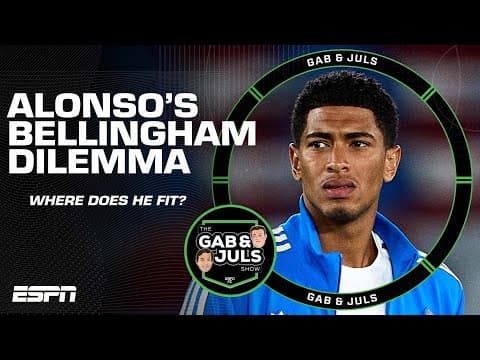 ‘Alonso DOESN’T NEED Bellingham to carry Real Madrid!’ What is their best starting XI? | ESPN FC
