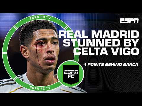 Reaction to Real Madrid's loss to Celta Vigo 👀 'EVERYBODY UNDERPERFORMED!' | ESPN FC