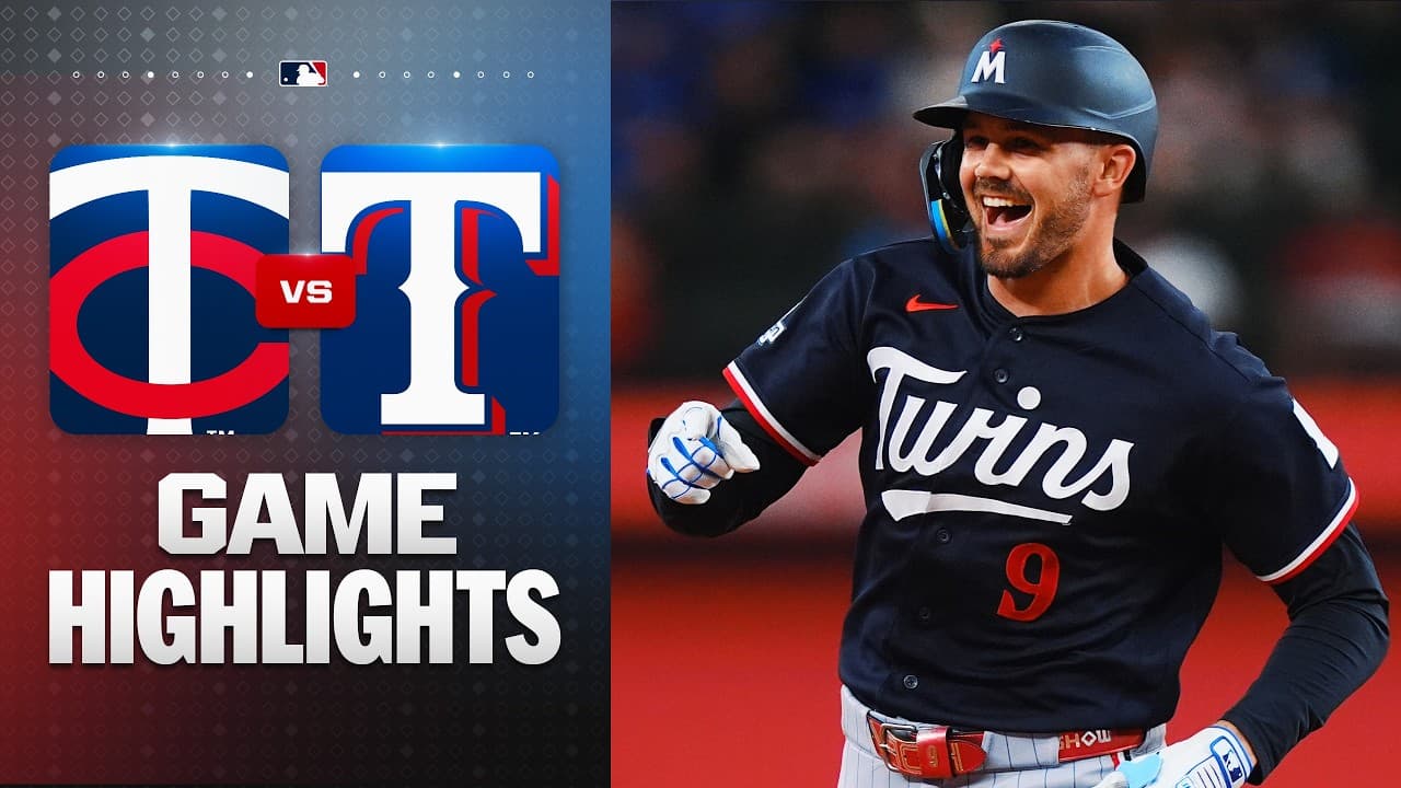 Twins vs. Rangers Game Highlights (6/16/26) | MLB Highlights