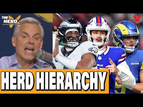 Colin Cowherd’s Week 9 Herd Hierarchy: Chiefs, Lions, Colts drop, Eagles, Rams, Bucs | THE HERD NFL