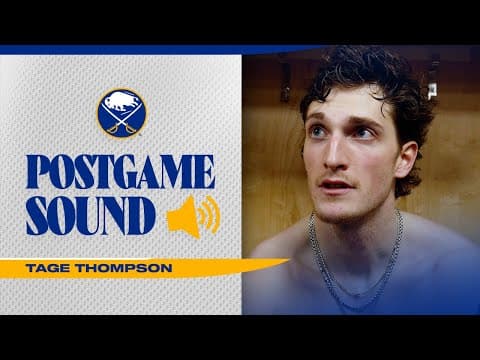 "We Played Hard" | Tage Thompson After Buffalo Sabres Loss To Carolina Hurricanes