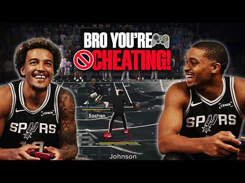 SPURS 2K SHOWDOWN! Keldon Johnson vs Jeremy Sochan