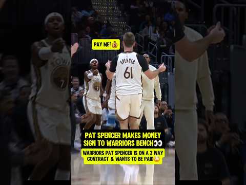 Pat Spencer WANTS TO BE PAID👀